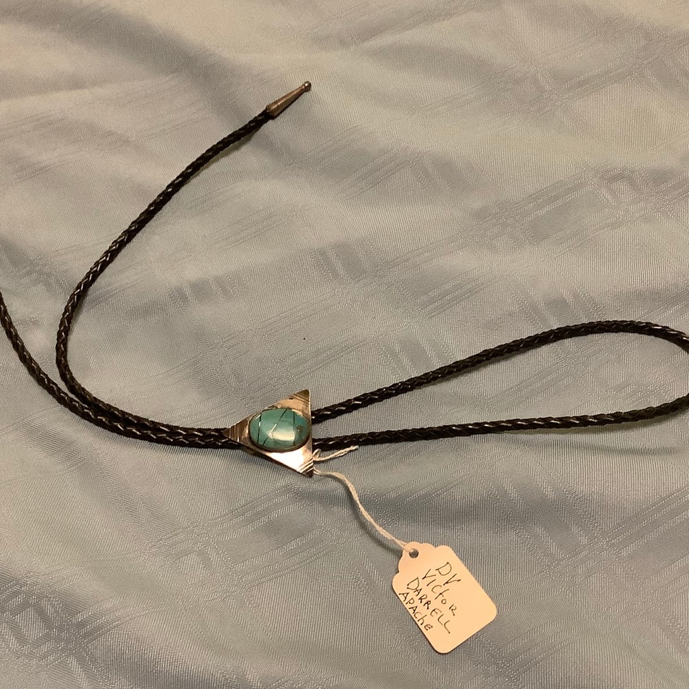 VICTOR  DARRELL STERLING BOLO TIE